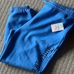 Juicy Forever Plus 3x Blue fleece joggers BNWT forever21